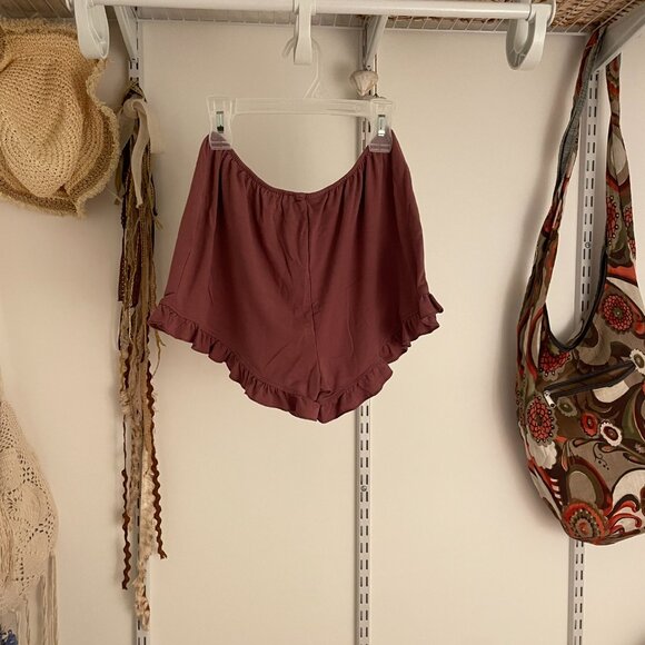 Ruffle High Cut Mini Short - Picture 3 of 4